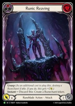 Runic Reaving (Extended Art Rainbow Foil)