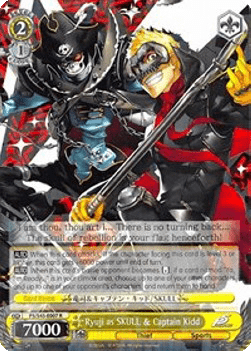 Ryuji as SKULL & Captain Kidd