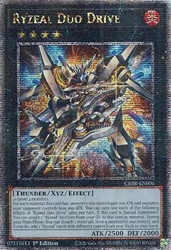 Ryzeal Duo Drive (V.3 - Quarter Century Secret Rare)