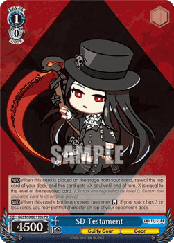 SD Testament (V.2 - Promo)