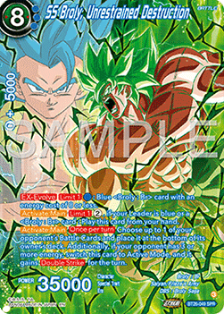 SS Broly, Unrestrained Destruction (V.2 - Special Rare)