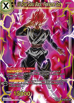 SS Rosé Goku Black, Fearsome God (V.2 - Special Rare)
