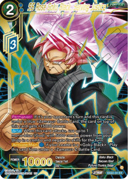 SS Rosé Goku Black, Serving Justice (V.2 - Expansion Rare)