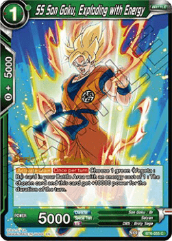 SS Son Goku, Exploding with Energy