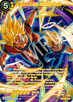 SS Son Goku & SS Vegeta, Acknowledging Strengths (V.2 - Special Rare)