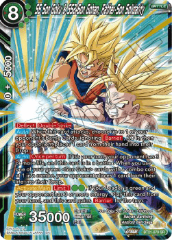 SS Son Goku & SS2 Son Gohan, Father-Son Solidarity (V.1 - Super Rare)