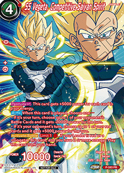 SS Vegeta, Competitive Saiyan Spirit (V.2 - Promo)