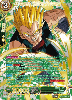 SS Vegeta, Spirit of Resistance (V.3 - Rare)