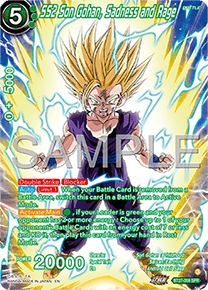 SS2 Son Gohan, Sadness and Rage (V.3 - Feature Rare)
