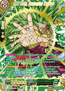 SS3 Broly, Rampaging Express (V.3 - Rare)