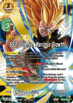 SS3 Gotenks, Warrior's Growth (V.3 - Promo)
