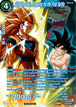 SS3 Son Goku, Preparing for the Final Battle (V.2 - Alternate Art)