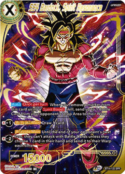 SS4 Bardock, Spirit Resonance (V.2 - Special Rare)