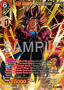 SS4 Gogeta, Bold Arrival (V.2 - Alternate Art)