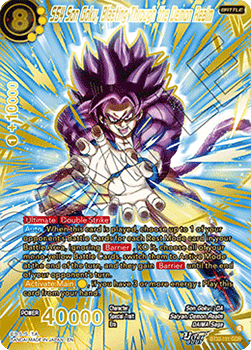 SS4 Son Goku, Blasting Through the Demon Realm (V.2 - God Rare)