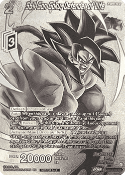 SS4 Son Goku, Defender of Life (V.4 - Promo)