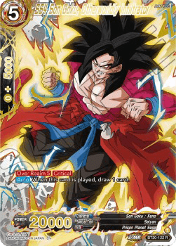 SS4 Son Goku, Otherworldly Infiltrator (V.3 - Rare)