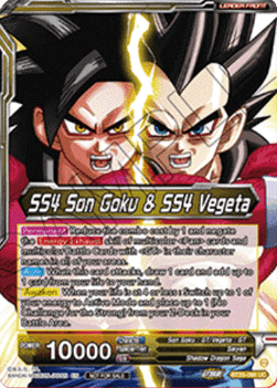 SS4 Son Goku & SS4 Vegeta // SS4 Gogeta, Strongest Fusion Explosion (V.2 - Uncommon)