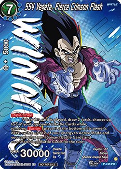 SS4 Vegeta, Fierce Crimson Flash (V.2 - Promo)
