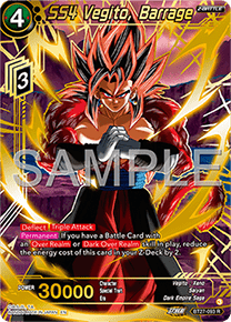 SS4 Vegito, Barrage (V.2 - Alternate Art)