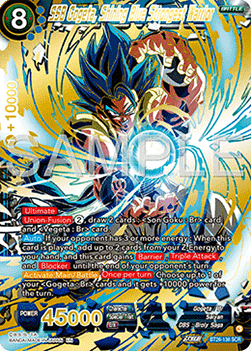 SSB Gogeta, Shining Blue Strongest Warrior (V.1 - Secret Rare)