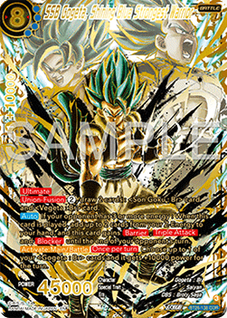 SSB Gogeta, Shining Blue Strongest Warrior (V.2 - God Rare)