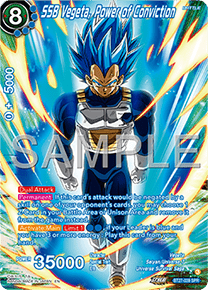 SSB Vegeta, Power of Conviction (V.3 - Special Rare)