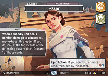 Sabé, Queen's Shadow (V.2)