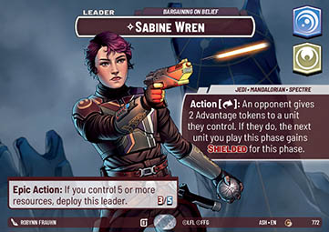 Sabine Wren, Bargaining on Belief (V.2)