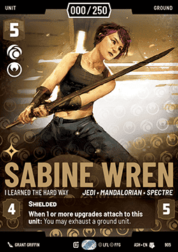 Sabine Wren, I Learned the Hard Way (V.5)