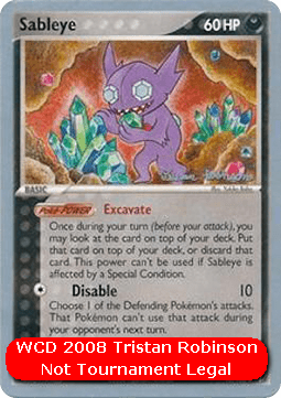 Sableye  (WCD08 CG 10)