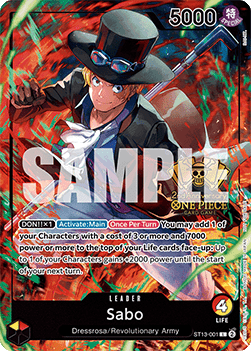 Sabo (ST13-001) (V.2)