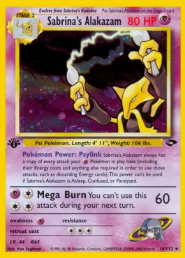 Sabrina's Alakazam  (GC 16)