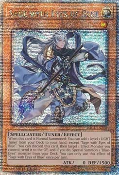 Sage with Eyes of Blue (V.2 - Quarter Century Secret Rare)