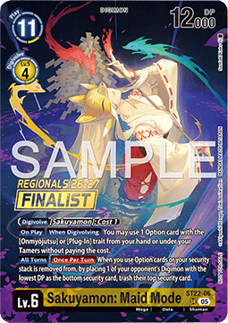 Sakuyamon: Maid Mode (ST22-06) (V.2)