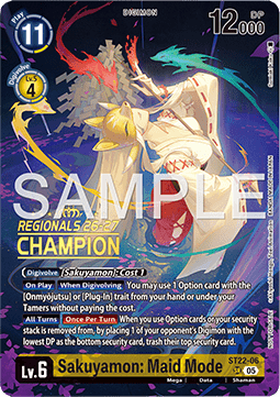 Sakuyamon: Maid Mode (ST22-06) (V.3)
