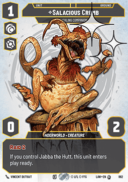 Salacious Crumb, Cackling Companion (V.4)