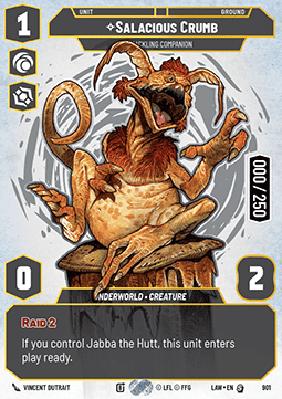 Salacious Crumb, Cackling Companion (V.5)
