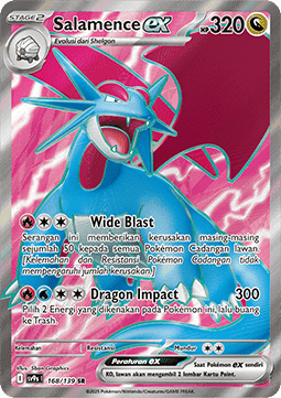 Salamence ex  (SV9s 168)