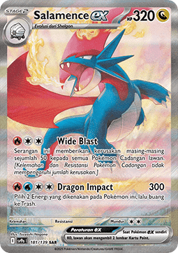 Salamence ex  (SV9s 181)