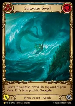 Saltwater Swell (Blue) (Extended Art Cold Foil)