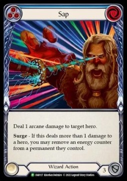 Sap (Blue) (Rainbow Foil)