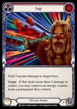 Sap (Red) (Rainbow Foil)