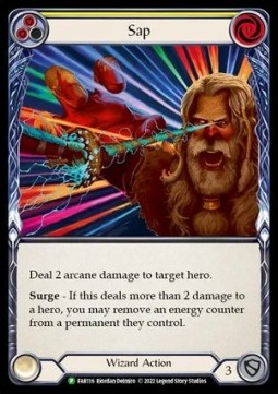 Sap (Yellow) (Rainbow Foil)