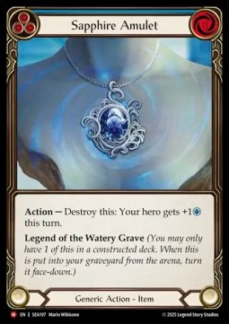 Sapphire Amulet (Regular)