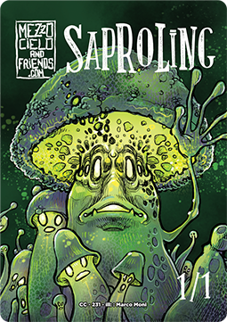 Saproling Token (Green 1/1) (V.2)