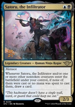 Satoru, the Infiltrator (V.1)