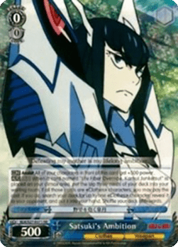 Satsuki's Ambition (V.1 - Double Rare)