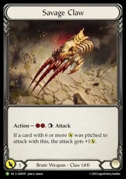 Savage Claw (Cold Foil)