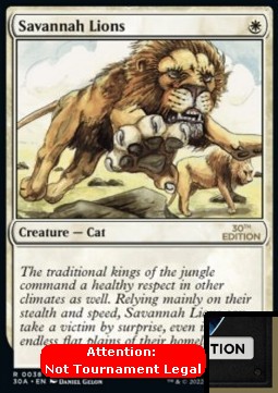 Savannah Lions (V.1)